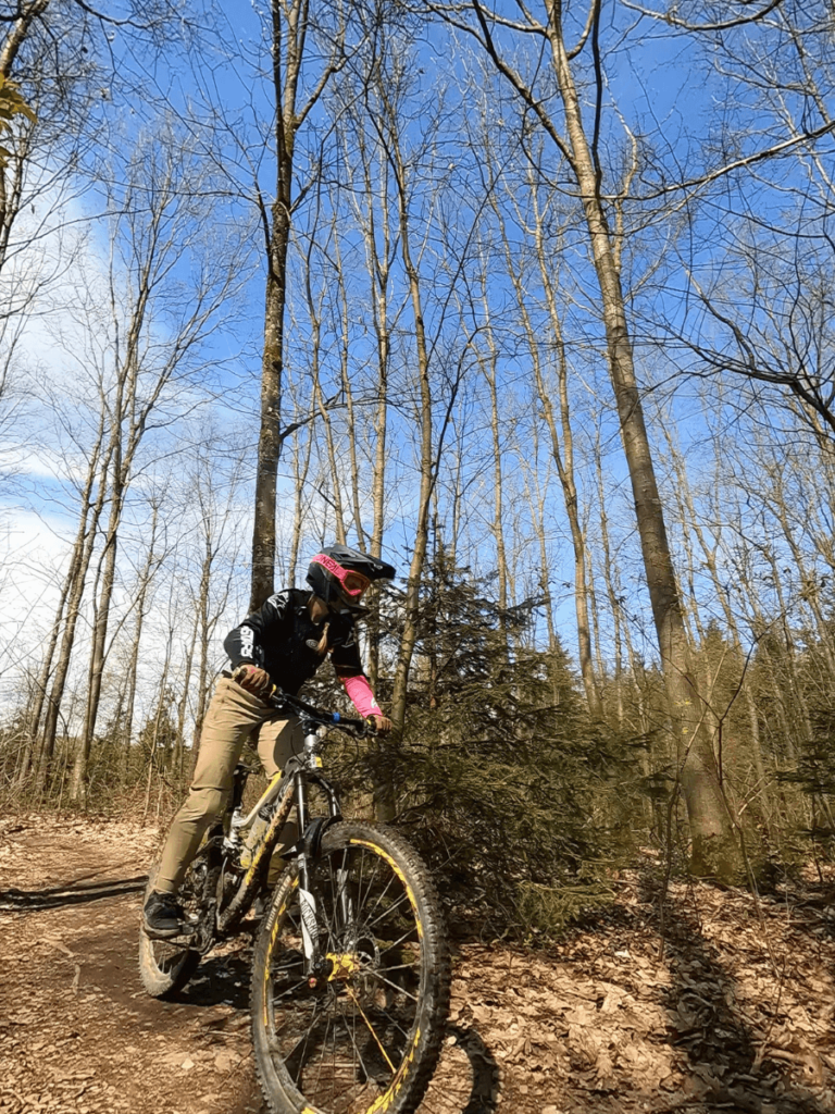 Zecken beim Mountainbiken