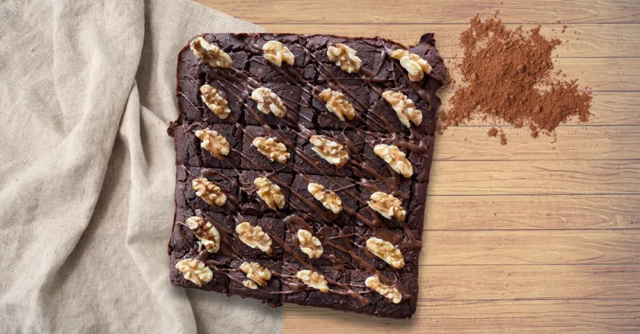 Protein Brownies mit Kidneybohnen