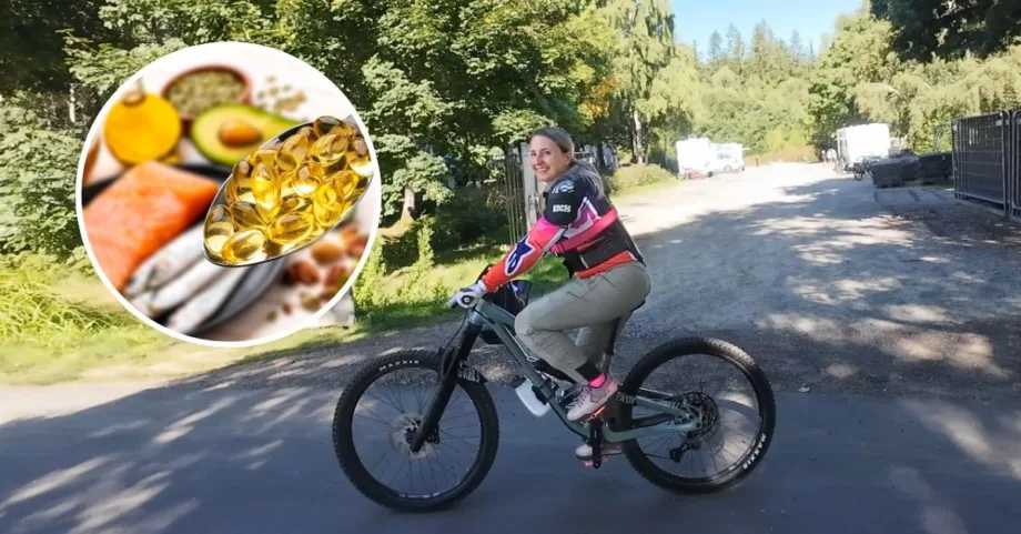 Vanessa Ernährunsgberaterin und Omega-3 für Mountainbiker