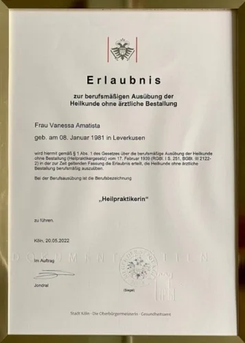 Heilpraktikerin Erlaubnis